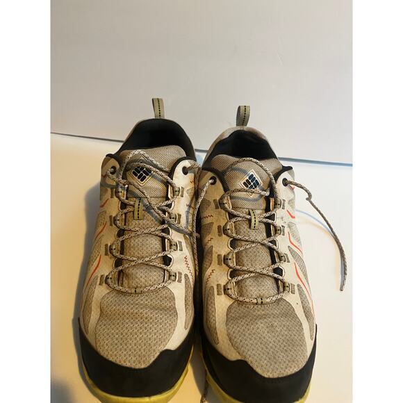 Columbia waterproof trail shoes gray orange size 13 - Picture 6 of 8